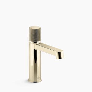 Components® - Single control lav faucet with drain in french gold