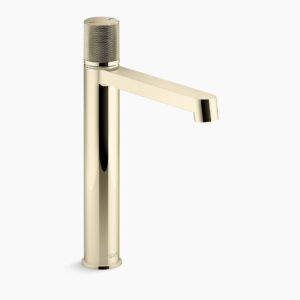 Components® - Single control lav faucet with drain in french gold