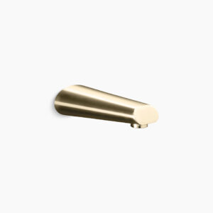 Complementary™ - Bath spout without diverter in french gold