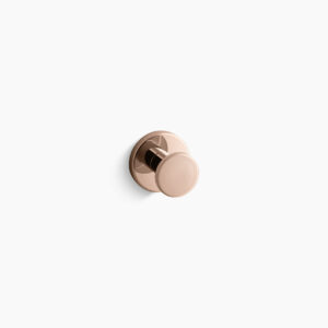 Robe hook in rose gold