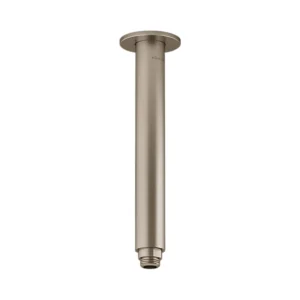Complementary™ - 254mm ceiling mount shower arm in brushed bronze