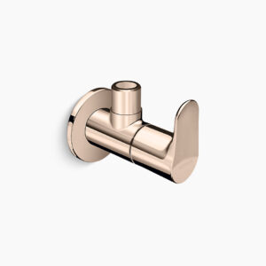 July™ - Angle valve 13mm (2 pcs per box) in rose gold