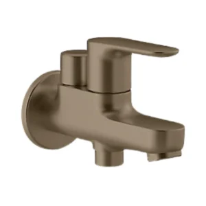 July™ - 2-way bib tap in brushed bronze