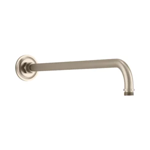 Complementary™ - Wall mount shower arm in brushed bronze
