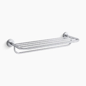 Complementary™ - 610mm towel shelf in polished chrome