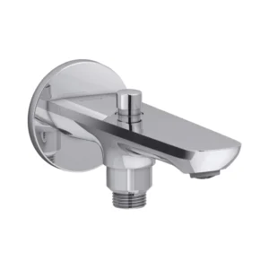 Aleo™ - Bath spout with diverter in polished chrome
