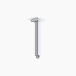 Complementary™ - Square ceiling mount shower arm in polished chrome