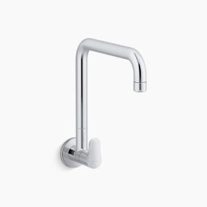 July™ - Wall mount cold only kitchen faucet in polished chrome