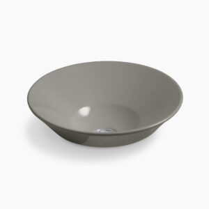 Conical Bell™ - 413mm vessel basin without faucet hole in cashmere