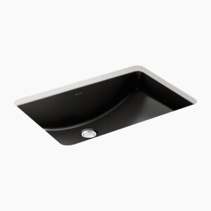 Ladena™ - 581mm x 402mm undercounter basin in black