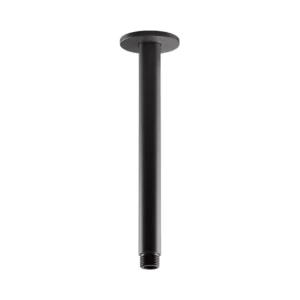 Complementary™ - Ceiling mount shower arm in matte black