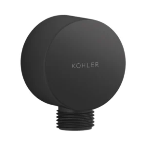 Complementary™ - Wall supply elbow in matte black