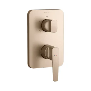 Aleo+™ - Aqua Turbo 235 trim + AT 360 valve in brushed bronze