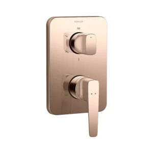 Aleo+™ - AT360 trim + AT360 valve in rose gold