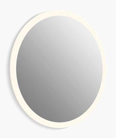 101.6 cm round lighted mirror