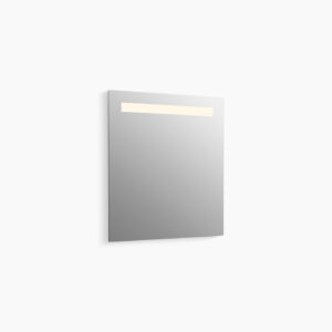 600mm x 650mm square lighted mirror