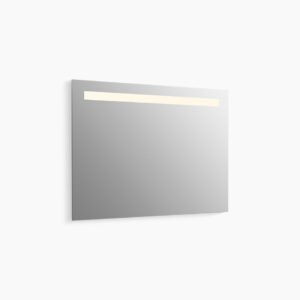 900mm x 651mm rectangular lighted mirror