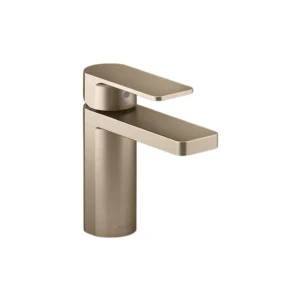 Parallel - Single-control basin faucet without drain in brushed bronze