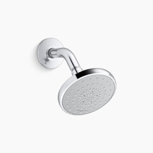 Rain Duet™ - Single function organic showerhead with shower arm