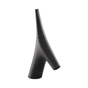 Vive - Single-control basin faucet without drain in matte black