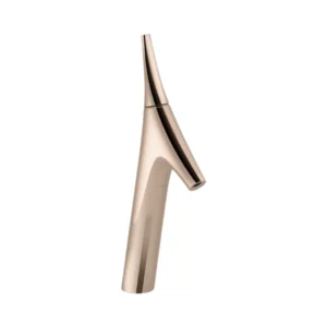 Vive - Single-control tall basin faucet without drain in rose gold