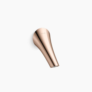 Vive - Bath spout without diverter in rose gold