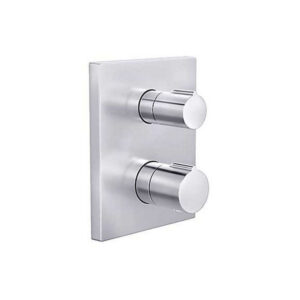 Autosense 235+ - Thermostatic recessed bath & shower universal trim in polished chrome