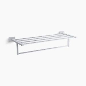 Complementary™ - Towel shelf in polished chrome