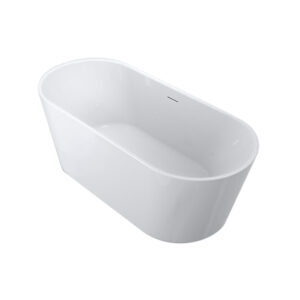 Evok 2.0™ - 1.7M Seamless oval freestanding bathtub in white