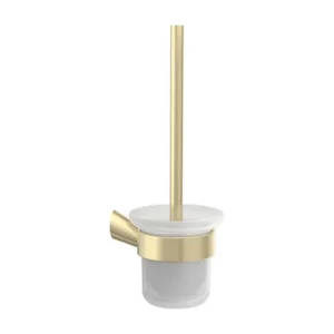 Toilet brush holder in french gold