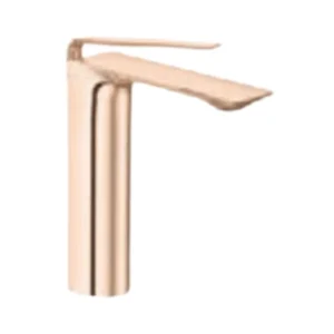 ModernLife Edge™ - Single-control tall basin faucet without drain in rose gold