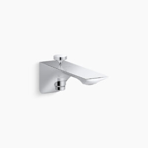 ModernLife Edge™ - Bath spout with diverter in polished chrome