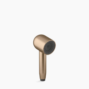 Statement™ - Single function iconic handshower in brushed bronze