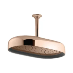 Statement™ - 353mm single function oblong rainhead brushed rose gold