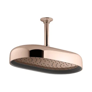 Statement™ - 353mm single function oblong rainhead in rose gold