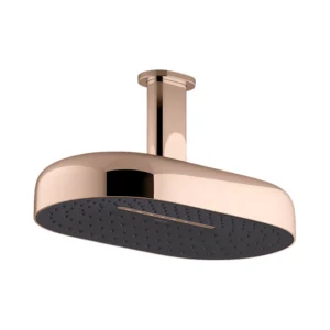 Statement™ - 353mm deep massage rainhead in rose gold