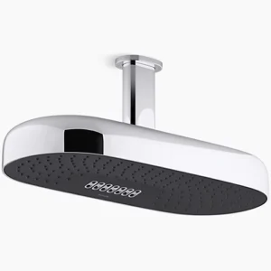 Statement™ - Oblong 453mm two-function rainhead in polished chrome