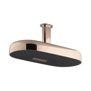 Statement™ - 453mm deep massage rainhead in rose gold