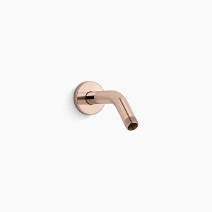 Statement™ - Wall mount showerhead arm in brushed rose gold
