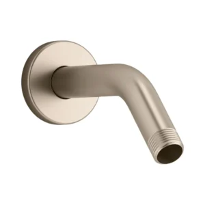 Statement™ - Wall mount showerhead arm in brushed bronze