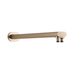 Statement™ - 482mm dual function wallmount rainhead arm in brushed bronze