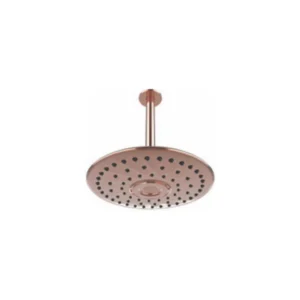 RainMax - Rainhead 254mm round in rose gold