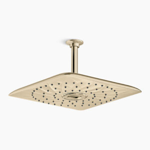 RainMax - Rainhead 305mm square in french gold