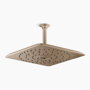 RainMax - Rainhead 305mm square in brushed bronze