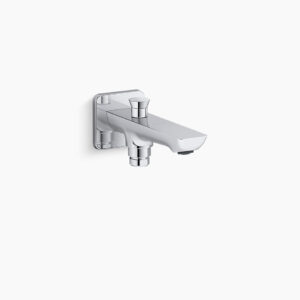 Fore Tri™ - Bath spout with diverter in polished chrome