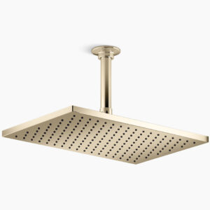 ModernLife™ - Single flow rainhead 325mm in french gold