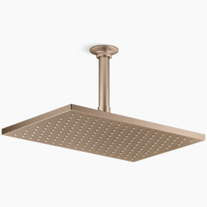 ModernLife™ - Single flow rainhead 325mm in brushed bronze