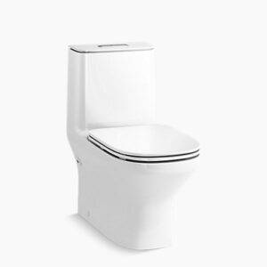 ModernLife™ - One-piece toilet with Quiet-Close™ slim seat cover in white