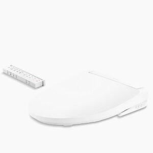 Electronic E910 bidet seat cover in white