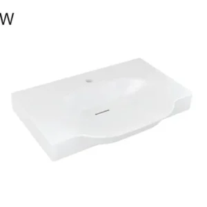Vive - 720mm x 500mm vanity top in white